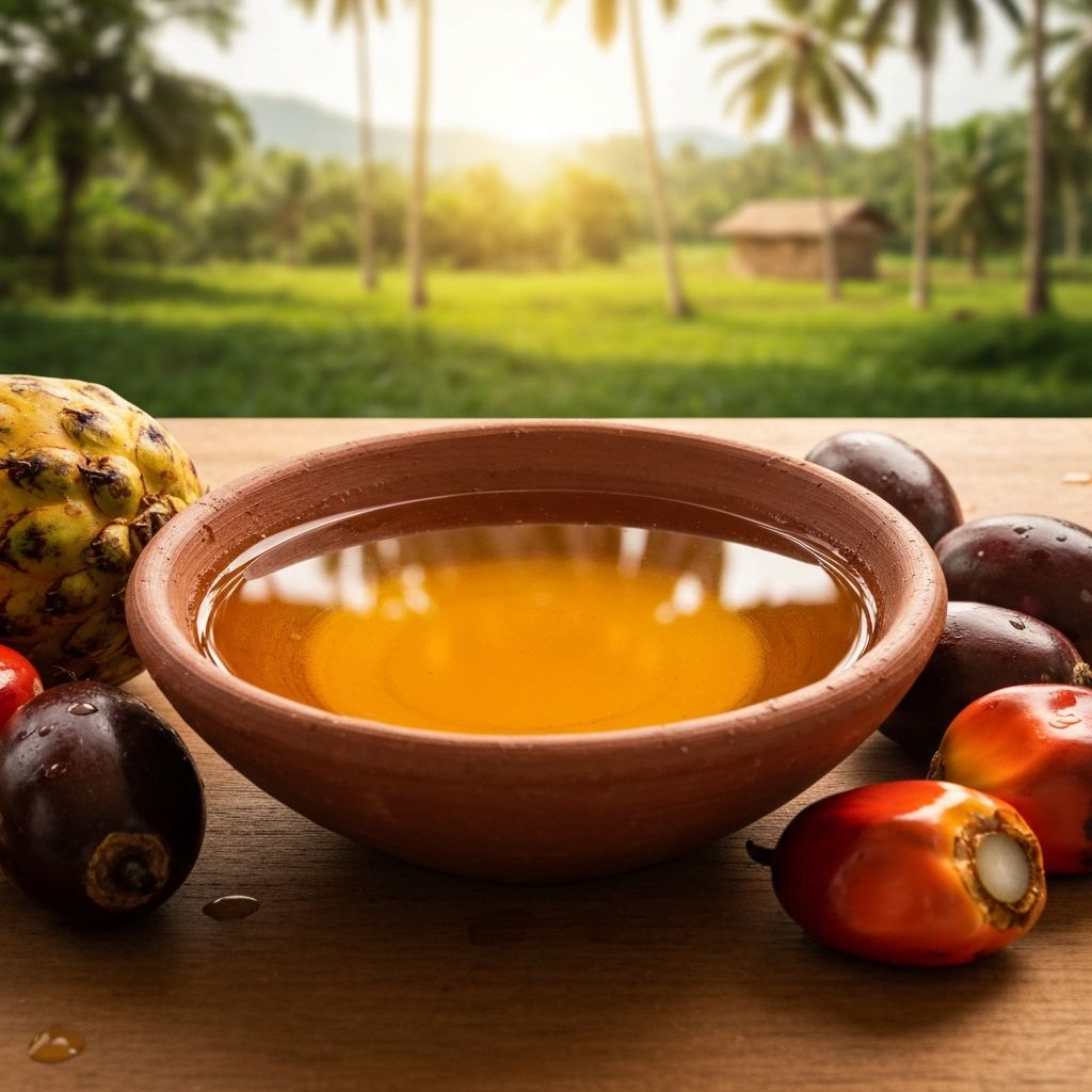 The Health Benefits of Traditional Palm Oil